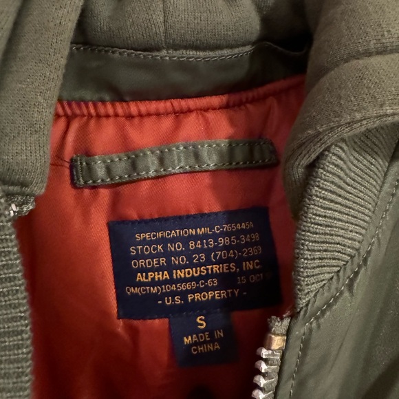 Alpha Industries Jacket - Picture 3 of 4